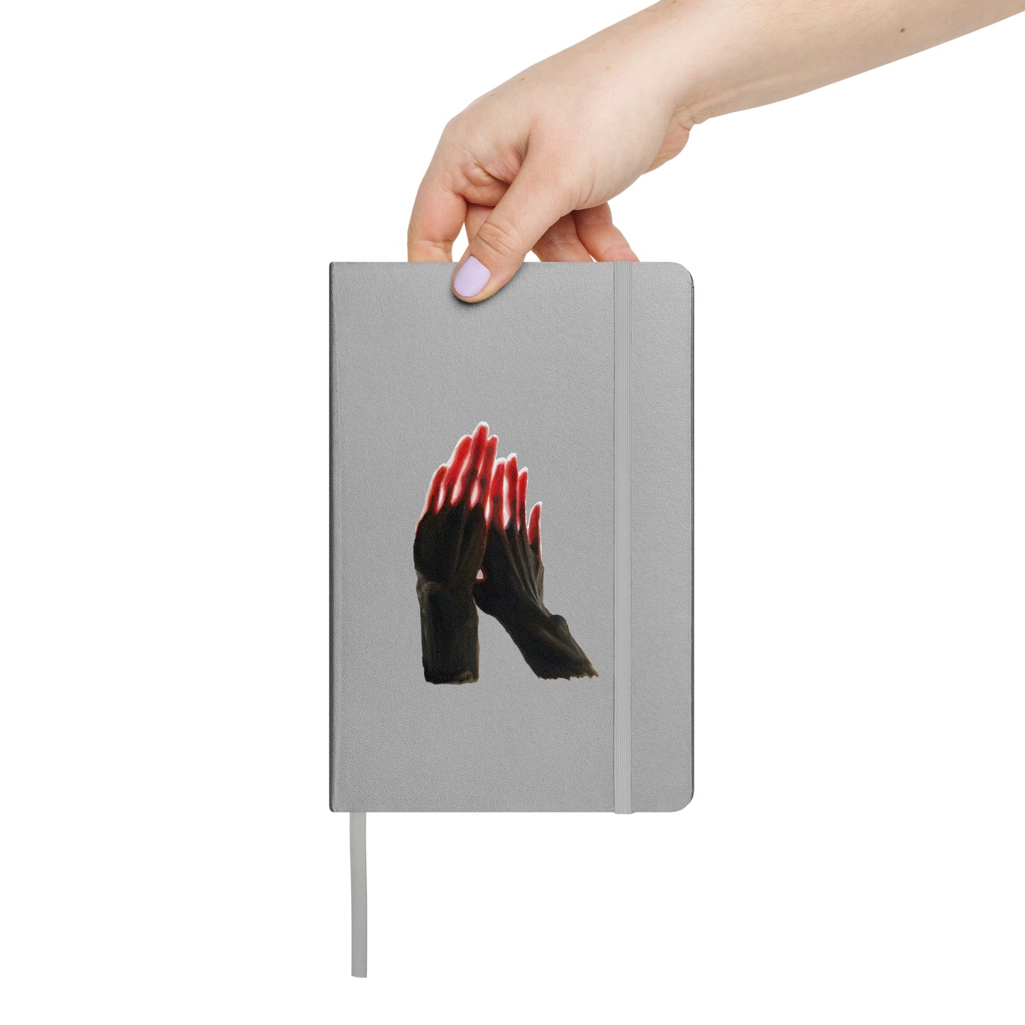 Reaching Hands - Hardcover Bound Notebook