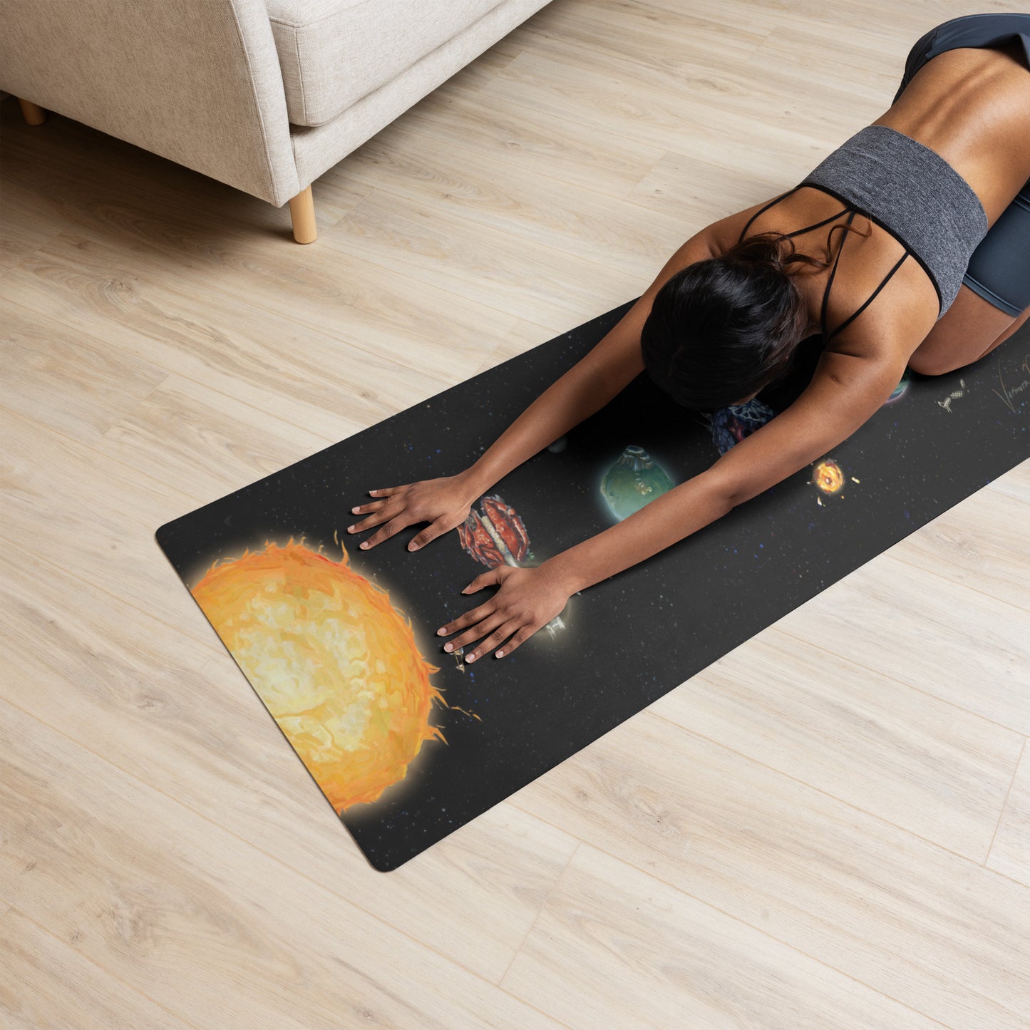 Outer Wilds Planetary Chart - Yoga Mat